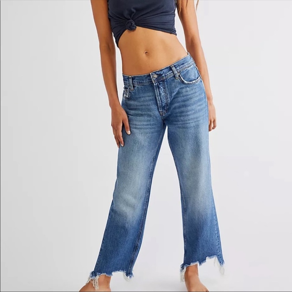 Free People Maggie Straight Leg Jean size 26 NWT